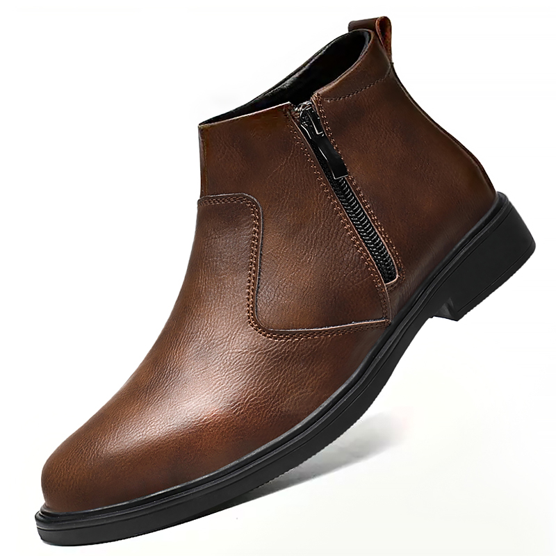 Men'S Shoes Hey Dude - Новые осенне-зимние мужские кожаные ботинки на