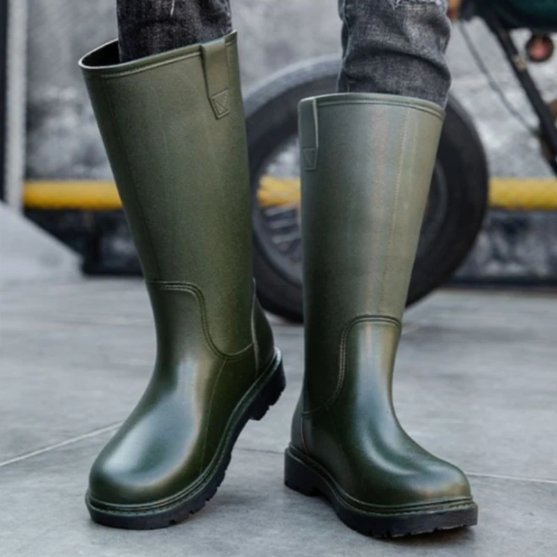 Men'S Shoes Water Resistant - Резиновые сапоги для мужчин, нескользящая Мужская