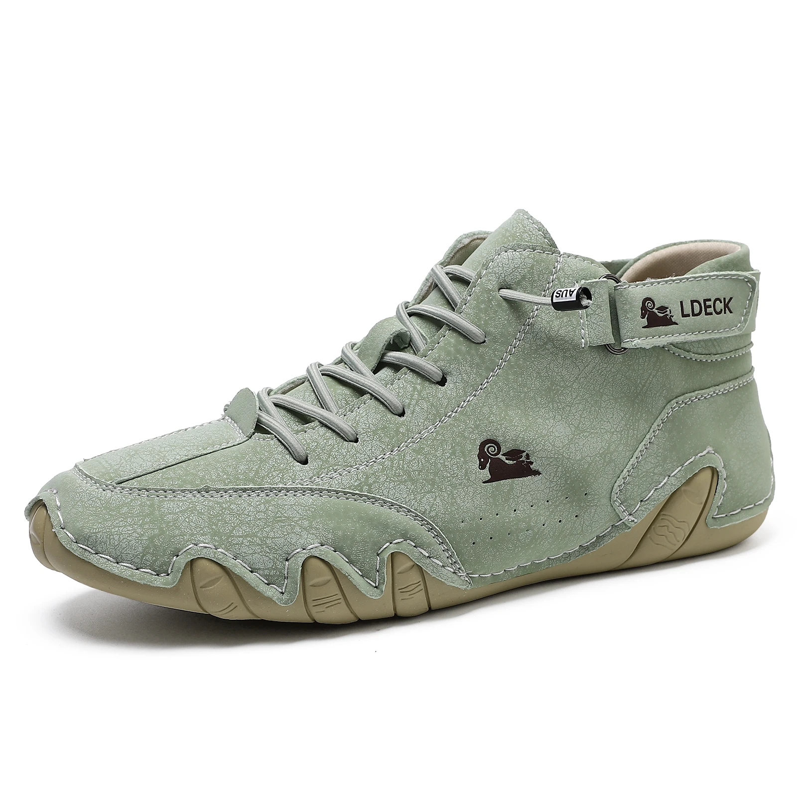 Men'S Shoes Hey Dude - Мужские ботинки из натуральной кожи, кроссовки