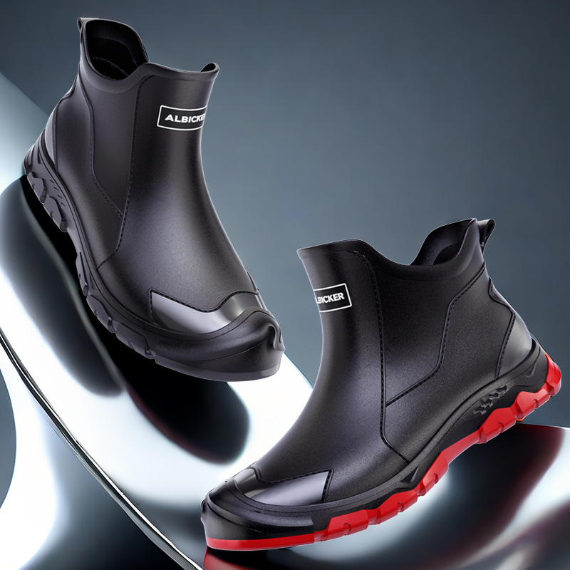Мужские короткие резиновые сап – обзор и цена Men'S Shoes Water Resistant