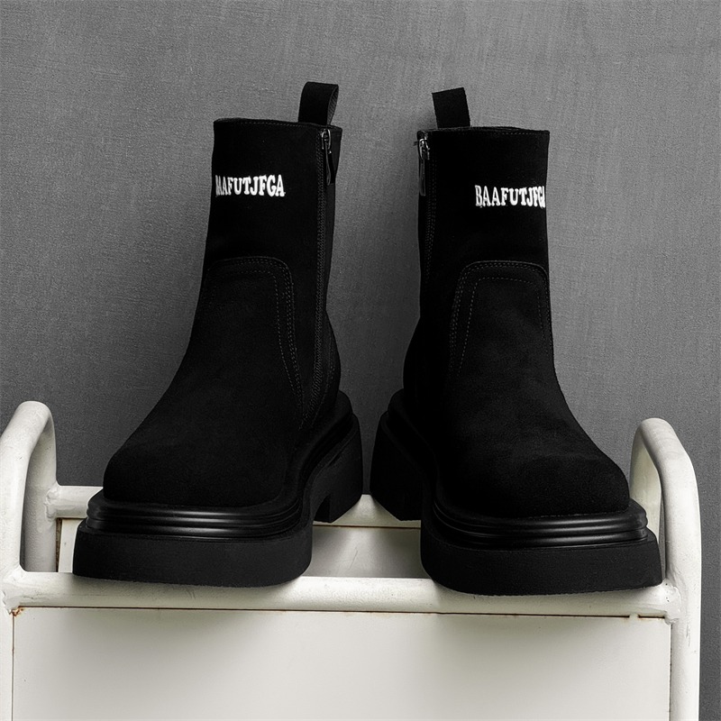 Зимние ретро-ботинки унисекс в – обзор и цена Men'S Shoes Increase Height